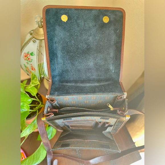 Vintage Ralph Lauren Women's Leather Briefcase Style Crossbody Bag. Rare&unique - Picture 11 of 16